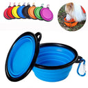Portable Silicone Dog Bowl for Outdoor Adventures Feeder