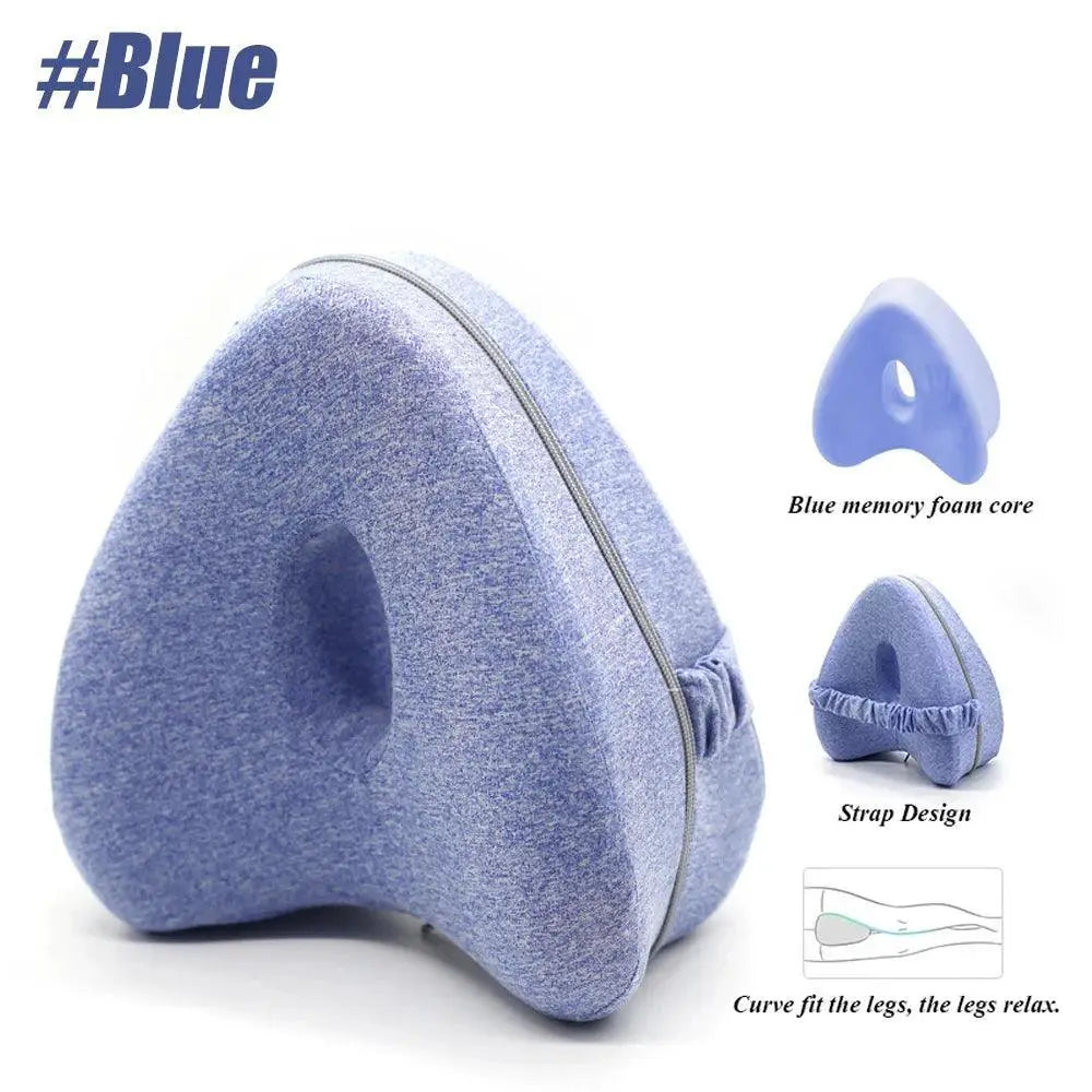 Memory Foam Leg Pillow for Sciatica Relief and Joint Support