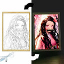 Nezuko Night Light Frame for Cozy Living