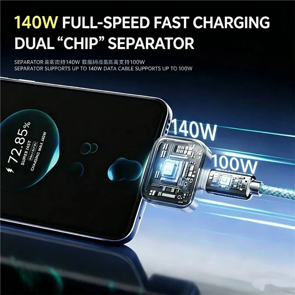 140W USB Charging Cable