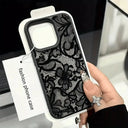 Black Lace Phone Case - Superior Protection