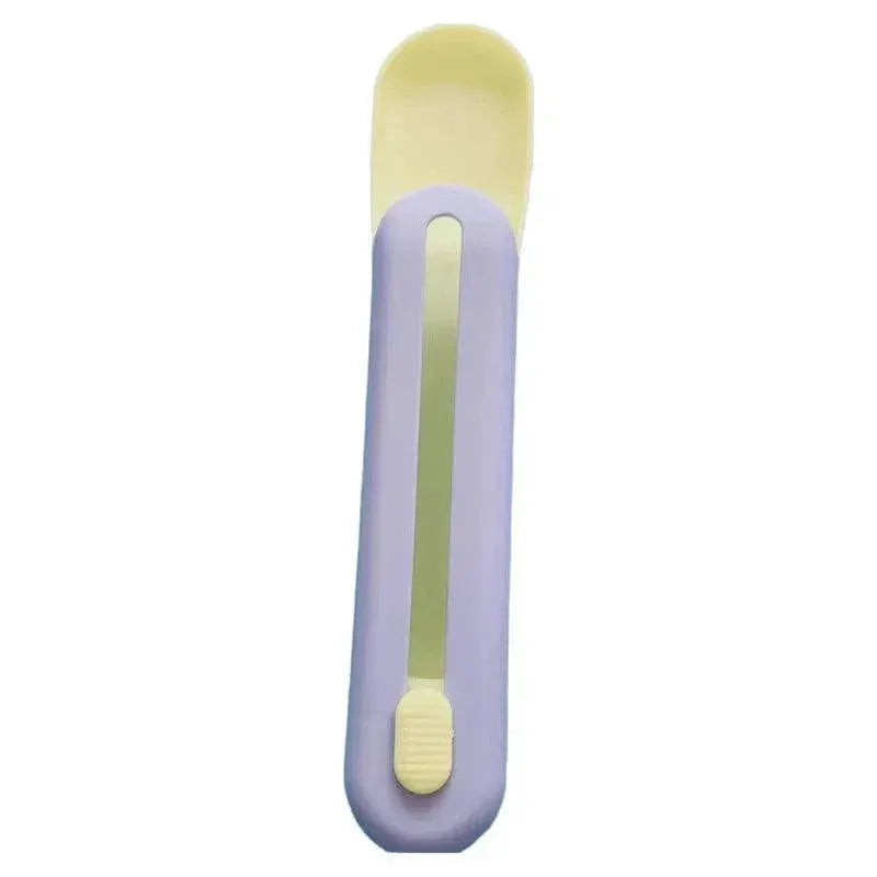 Pet Food Dispenser Spoon for Cats and Dogs Squeezer