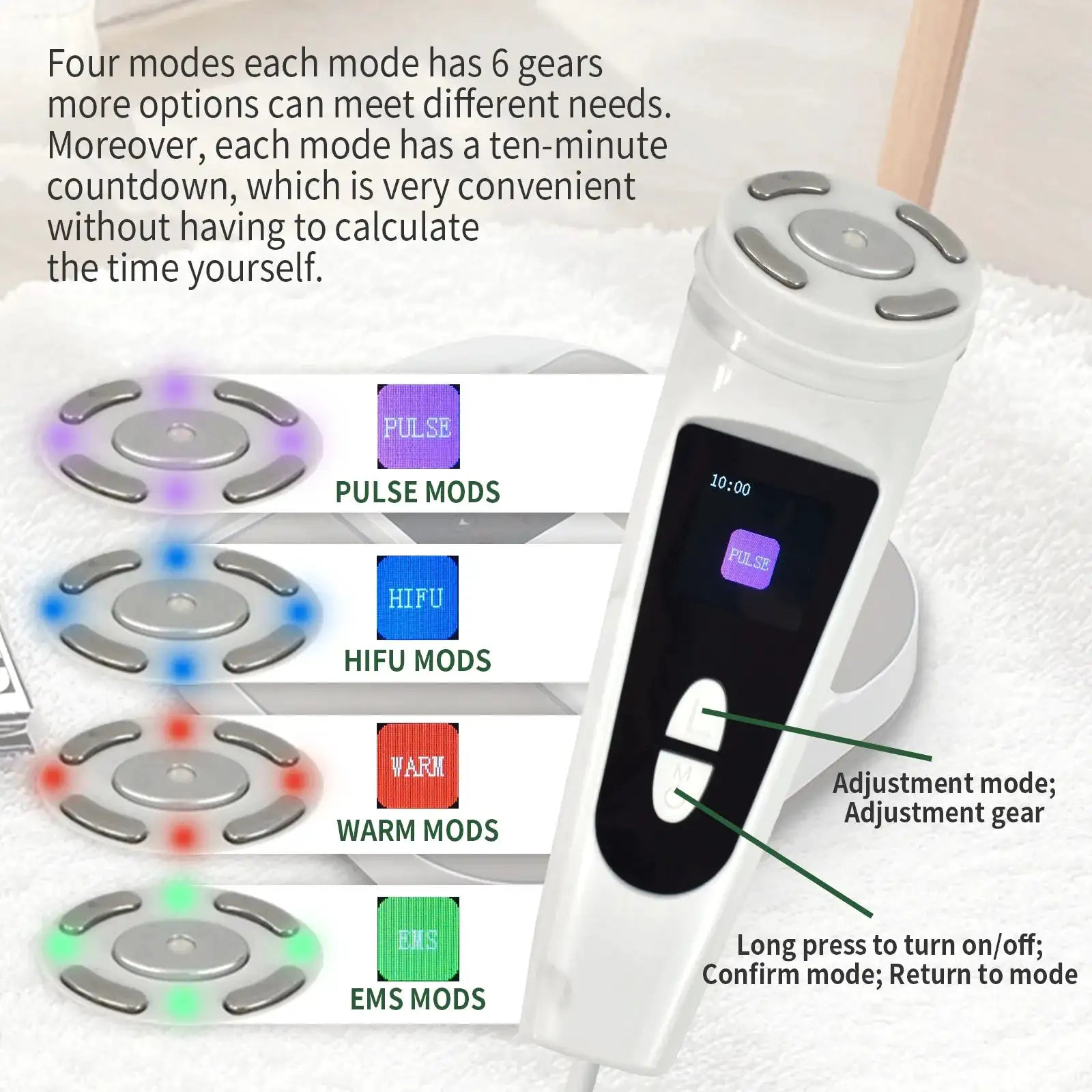 Multifunctional 3-in-1 THZ Tera-P90 PEMF Terahertz Technology Foot Massage RF EMS Revitaluxe Massager for Health Relaxation
