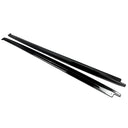 Gloss Black Carbon Fiber MP Style Side Skirt Extension BMW