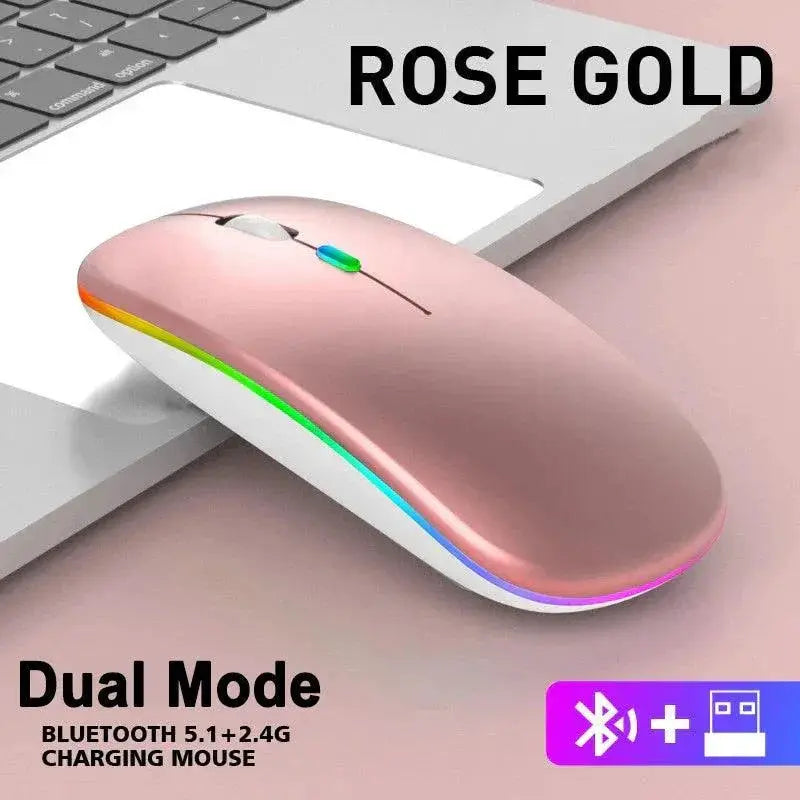 Rechargeable Wireless Gaming Mouse With Precision Tracking