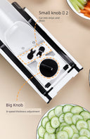 Gold Kitchen Chopping Artifact Multi-Functional Cutter