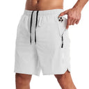 Mens Lightweight Sport Shorts - Nylon Blend