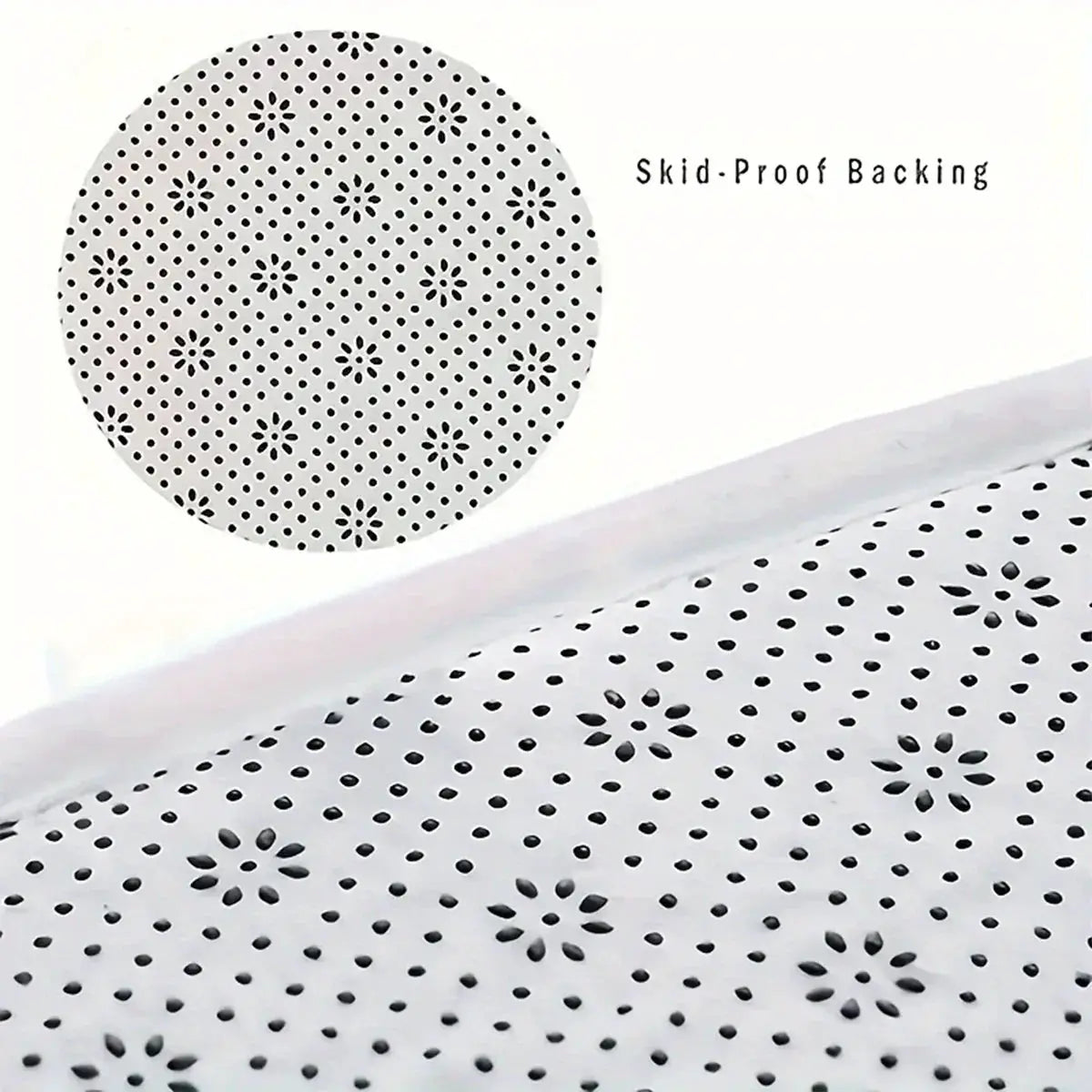 Thickened Solid Color Bathroom Flannel Non Slip Foot Mat