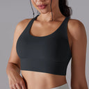 Women's High Stretch Yoga Bra Tank Top for Gym Use