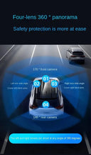 Quad Camera Dash Cam for Safer Parking