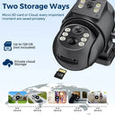 Solar Powered Outdoor Camera for Home