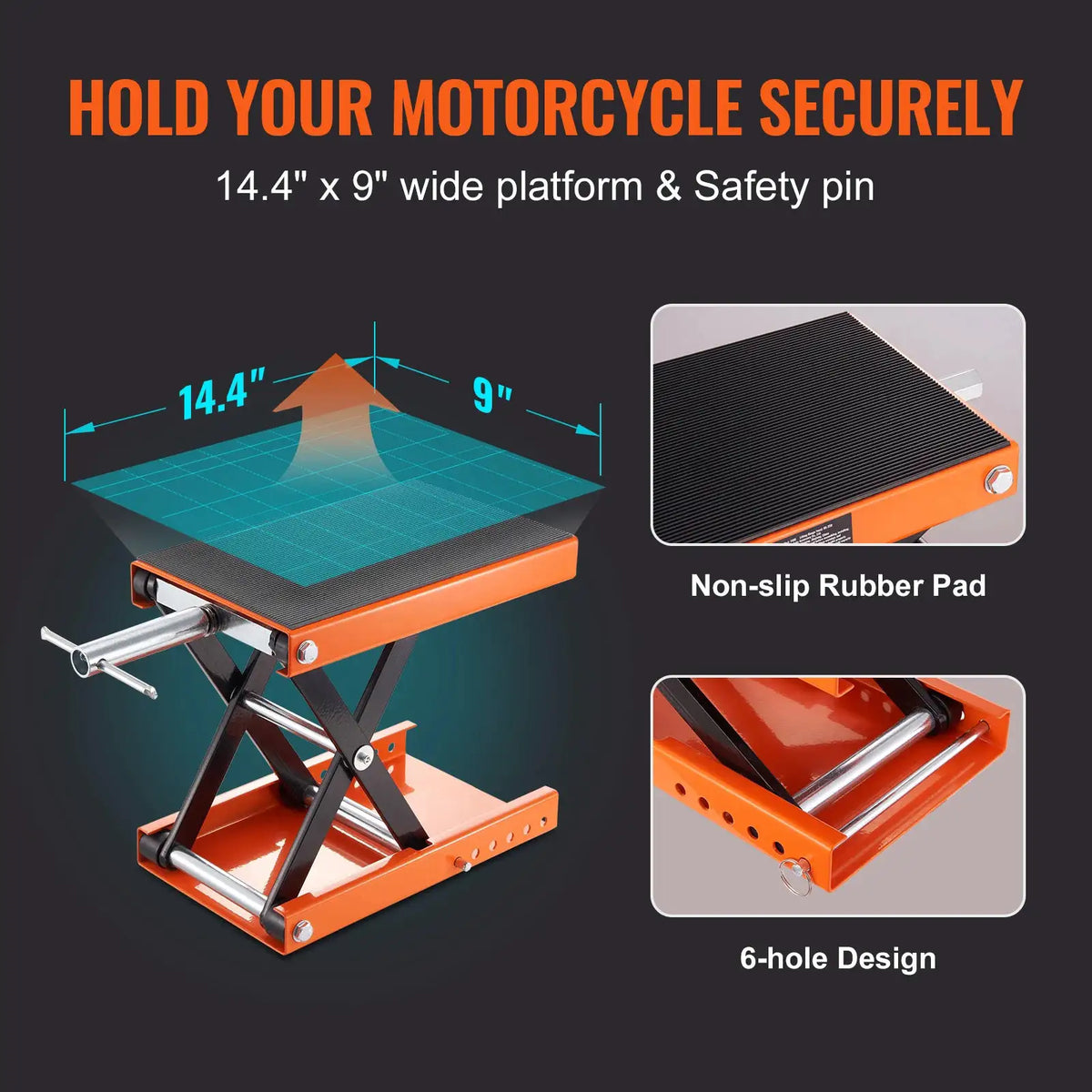 Lbs Motorcycle Scissor Jack — product image 4