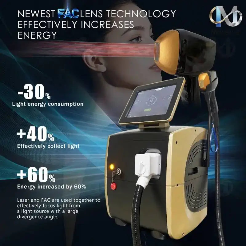 4 Wavelength 808Nm Ice Platinum Depilacion 755 1064 940 808nm Diode Laser Hair Removal 6000w Machine Skin Rejuvenation 2026
