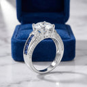 Luxury Moissanite Engagement Ring Style