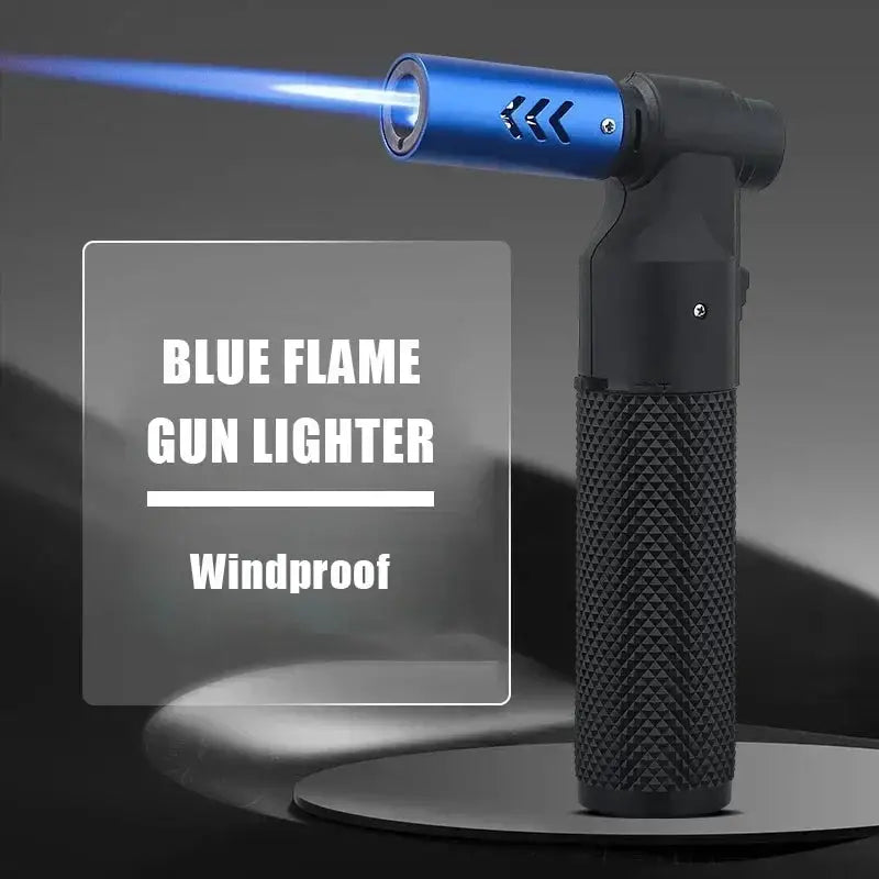 HONEST Metal Gas Lighter Jet Butane Cigar Lighter Windproof — product view 2