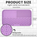 Slow Feeder Silicone Pet Placemat Promotes Healthy Eating