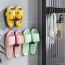 Slippers Wall Mount Organizer: Space Saving Shoe Storage