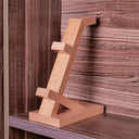Wood Headset Stand - Saves Desk Space
