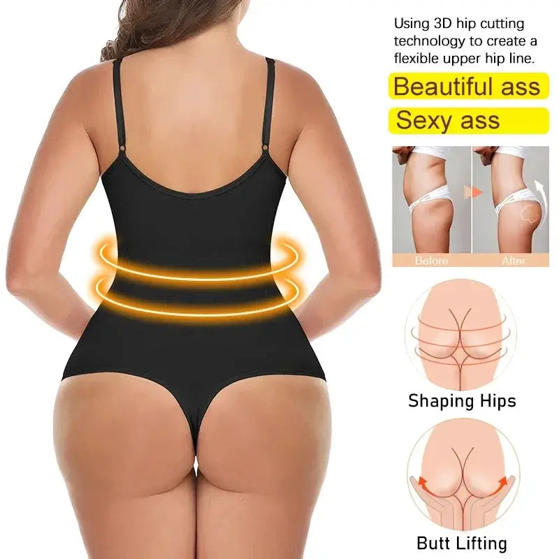 Women Camisole Shapewear Bodysuits Tummy Control Slimming