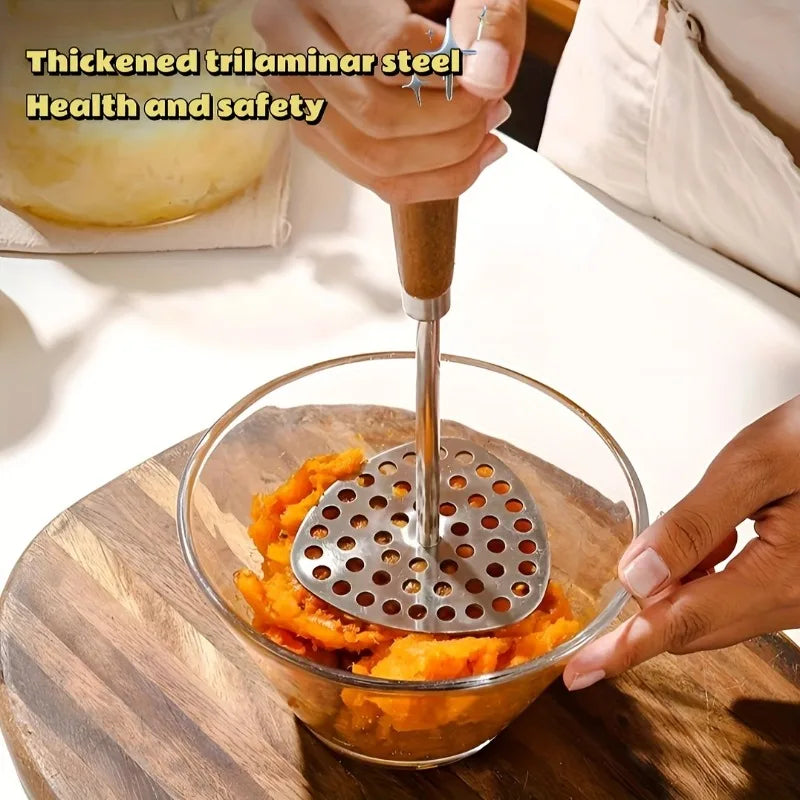 Lightweight Durable Kitchen Gadget Handheld Stainless Steel — product view 2