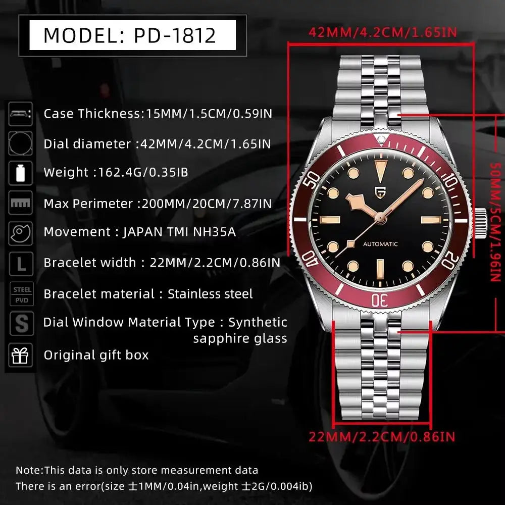 Luxury Pagani Men Automatic Watch — product image 6