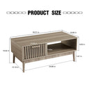 Wooden Compact Coffee Table