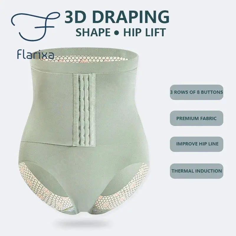 Flarixa Seamless 2-In-1 Body Shaper and Hip Lift Panties