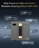Robot Window Vacuum Cleaner ABIR WD8 With APP Control