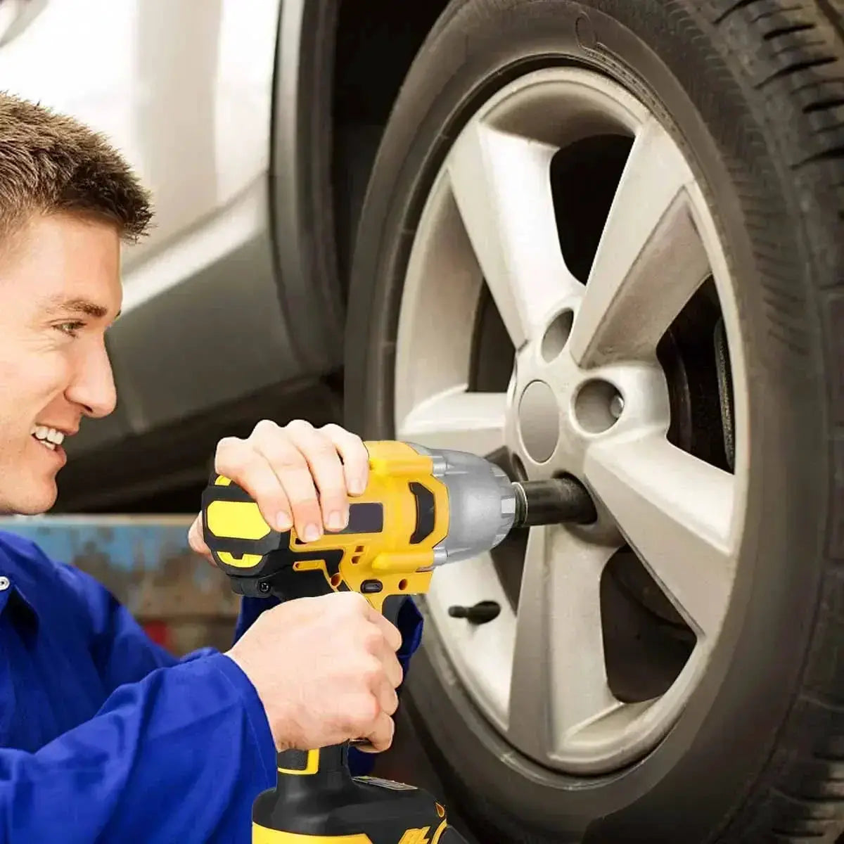 High Torque 1200 Nm Cordless Brushless Impact Wrench