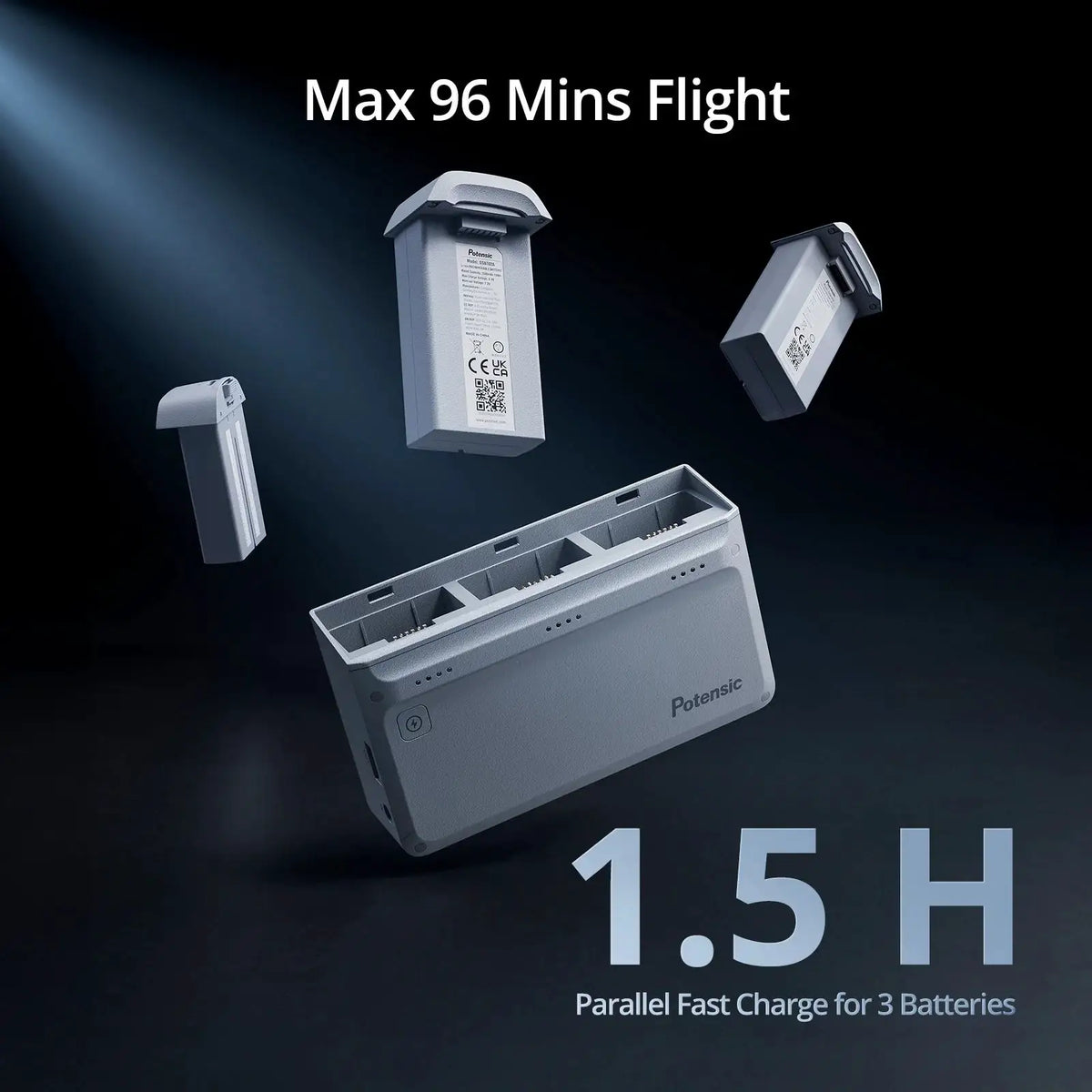Potensic GPS Professional Drone Max , Gimbal, Visual Tracking — product view 3