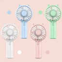 Portable Handheld Fan - Rechargeable Quiet Cool