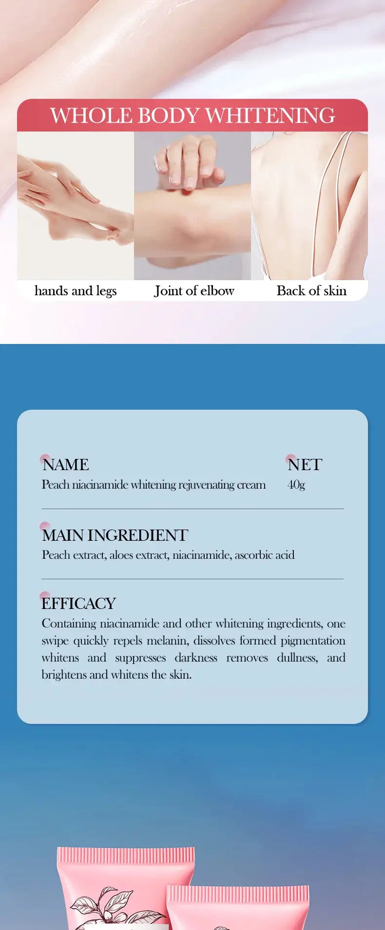 Underarm Whitening Cream for Dark Skin — product view 15