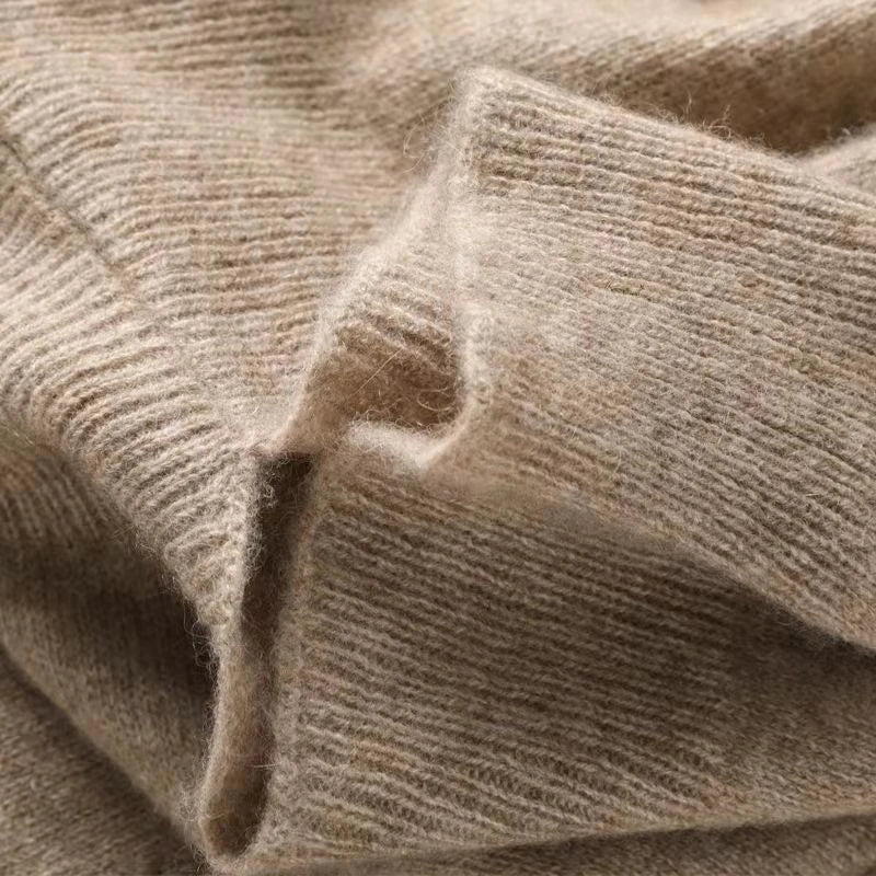 Wool Knit Winter Scarf