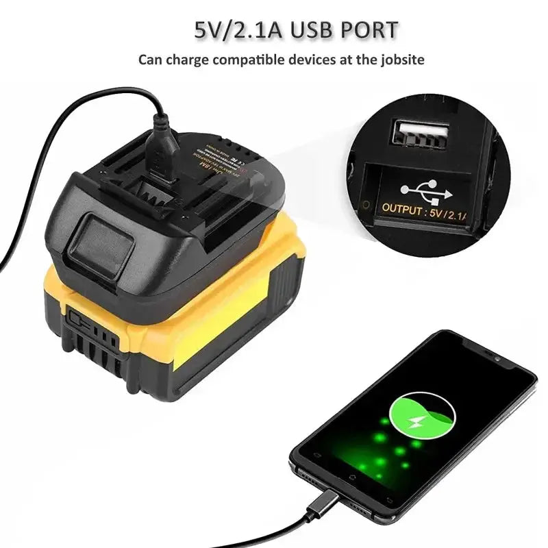 Dewalt To Makita Power Tool Adapter DM18M Converter