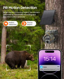 Smart Solar Outdoor Camera for 360 View