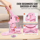 Ergonomic Button Maker Machine