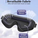 Premium Sleep Mask - 3D Contour Blackout Shield