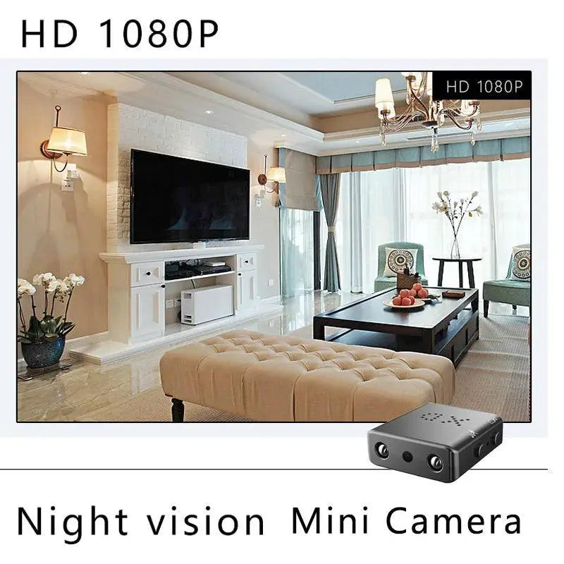 Mini HD Covert Security Camera Night Vision Recorder