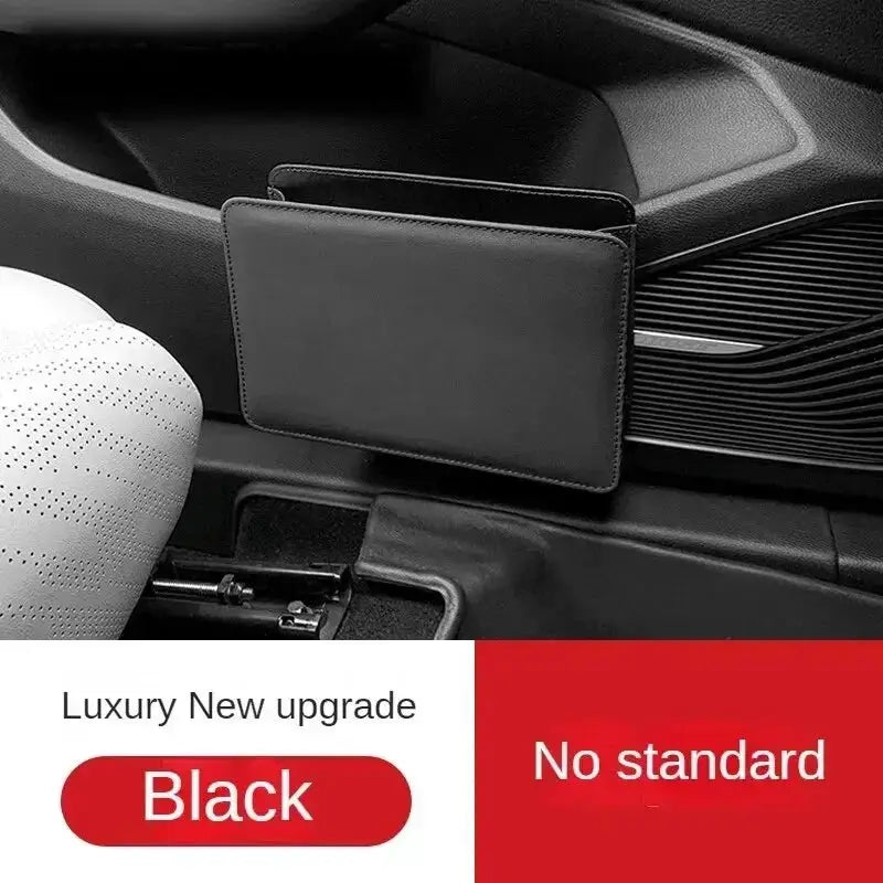 Car Trash Can Door Storage Box Foldable Hanging Bag