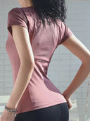 Top Rated Quick Dry Women Gym Tee