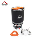Outdoor Gas Stove Cooking Set with 1800ml Pot for Camping