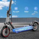 500W Adult Electric Scooter Foldable Solid Tires