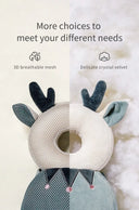 AIBEDILA Newborn Baby Head Protector Cartoon Baby Pillows