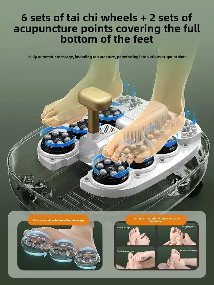 Fully Automatic Steamed Constant Temp Massage Foot Bath Tub Household Foot Care