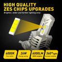 AUXITO H4 LED Headlight Bulb 9003