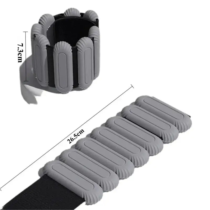 Ankle Weights 1 Pair 450g/900g Wrist Weight Adjustable Leg Weights Bracelet for Gym Fitness, Yoga, Pilates, Physical Therapy
