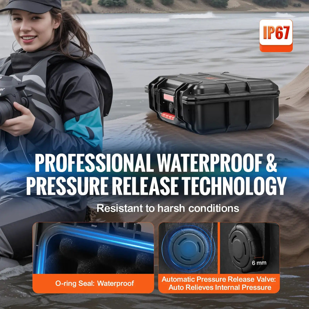 SucceBuy Weatherproof Hard Case — product image 4