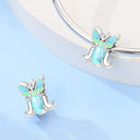 Sterling Silver Charm Beads Mask