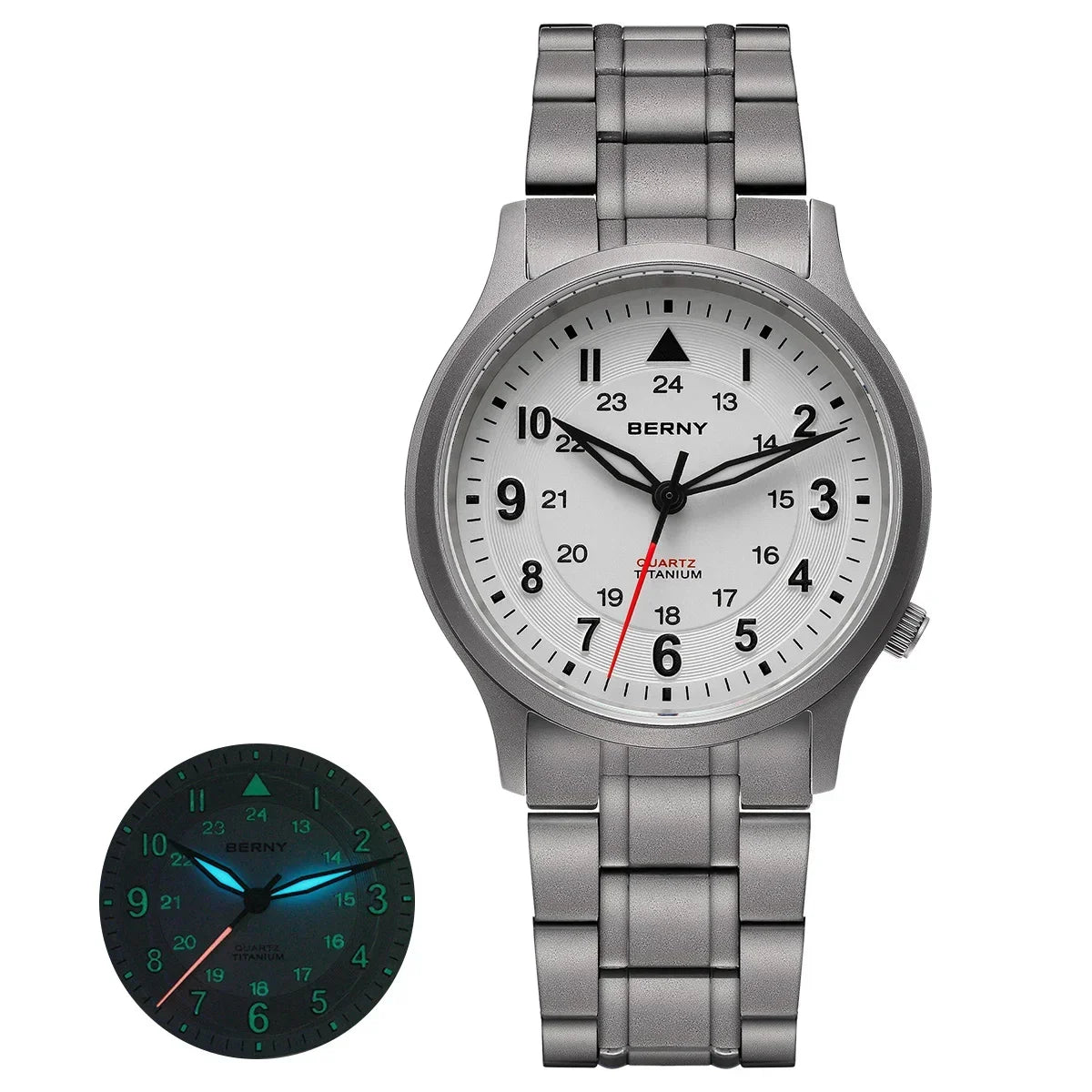 Berny Full Titanium Watches Men