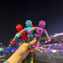 Suction Cup Robot Stretch Fidget Toy Stress Relief Animals